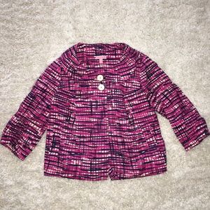 Lilly Pulitzer three quarter sleeves jacket